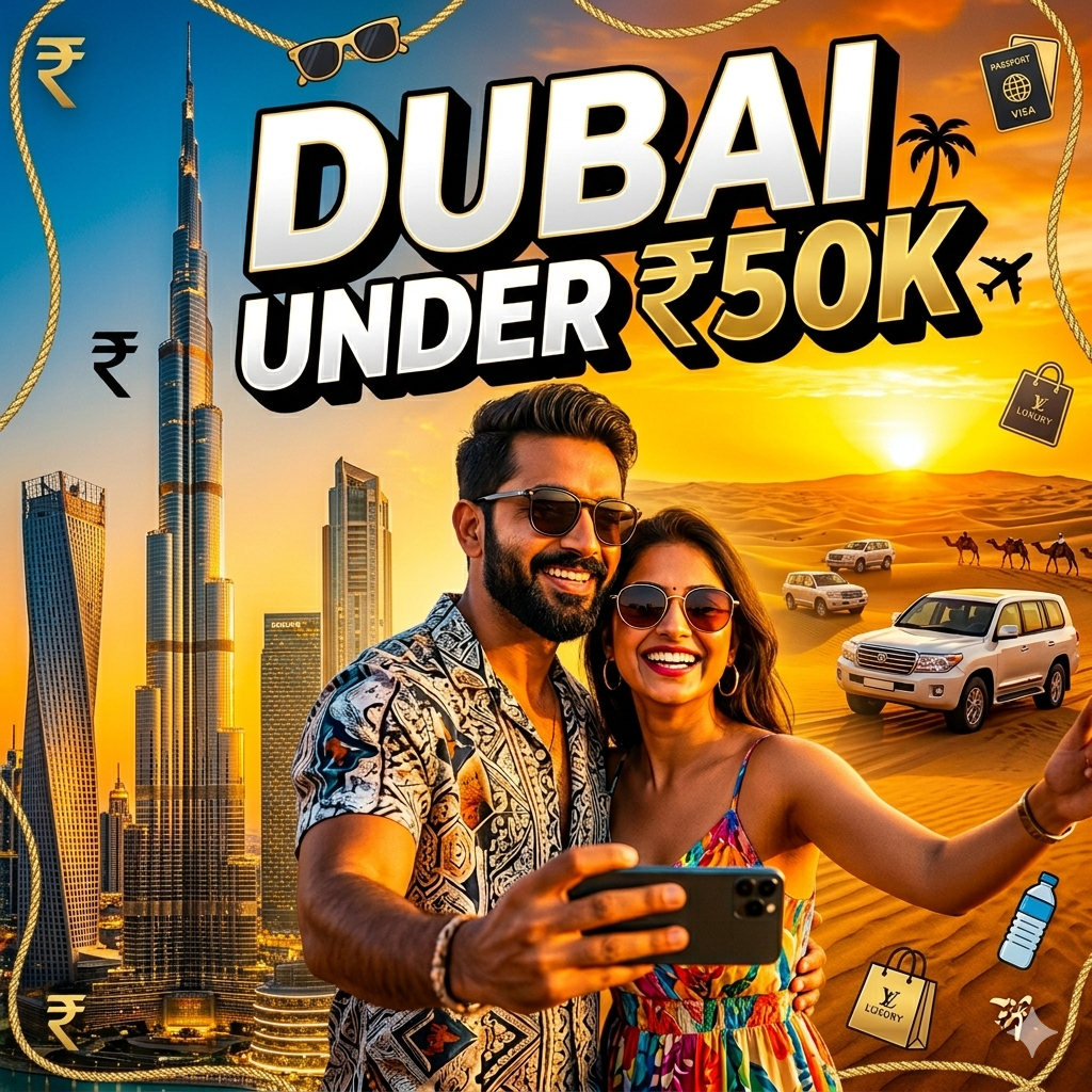 Dubai Tour Package Under 50k