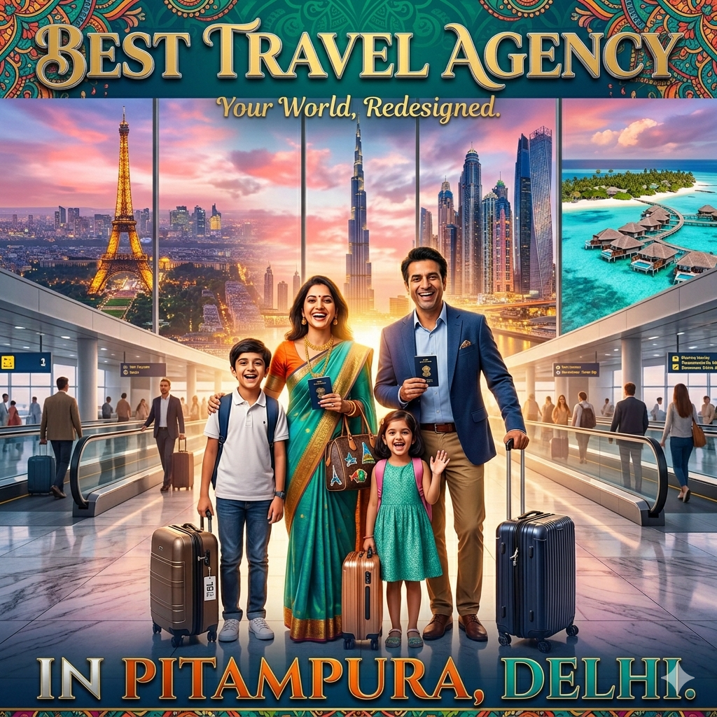 Best Travel Agency in Pitampura Delhi for International & Domestic Tour Packages