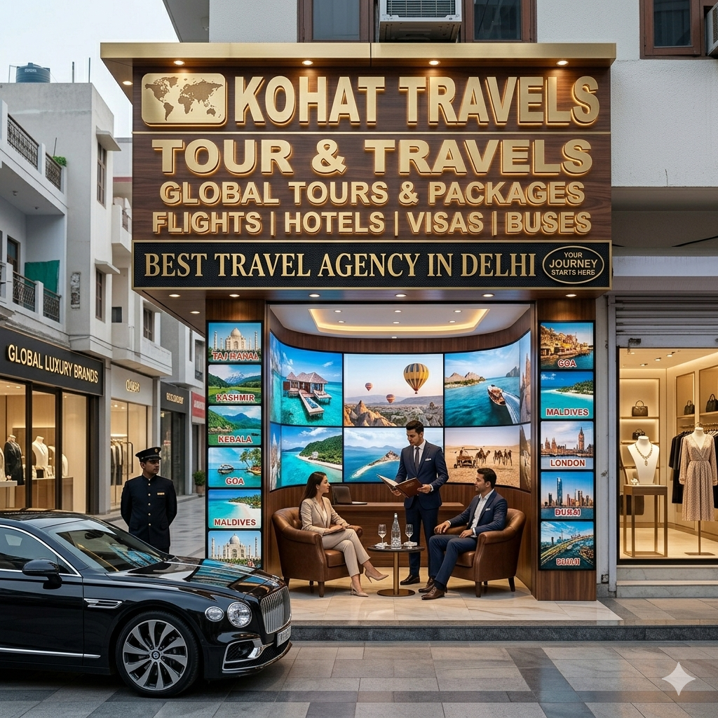 Best Travel Agency in Kohat Delhi for Tour and Travels