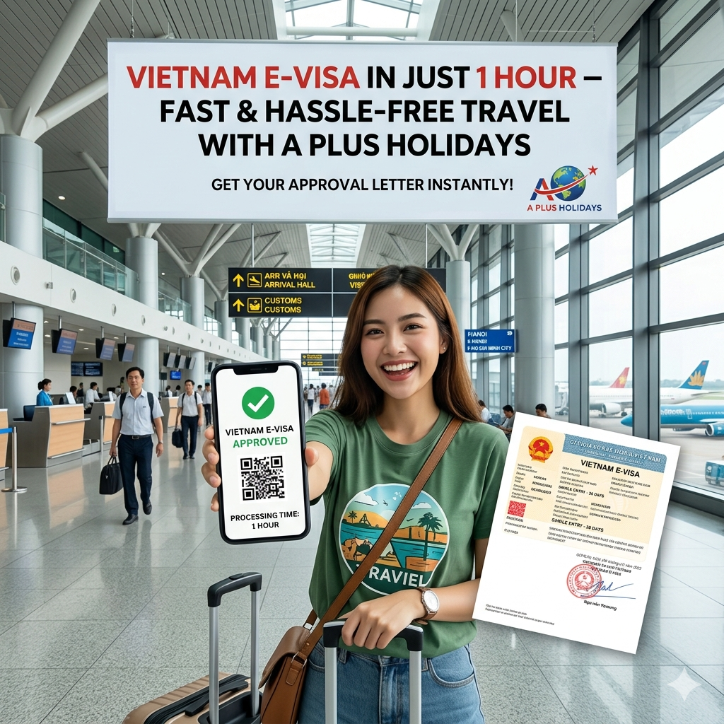 Vietnam E-Visa in Just 1 Hour