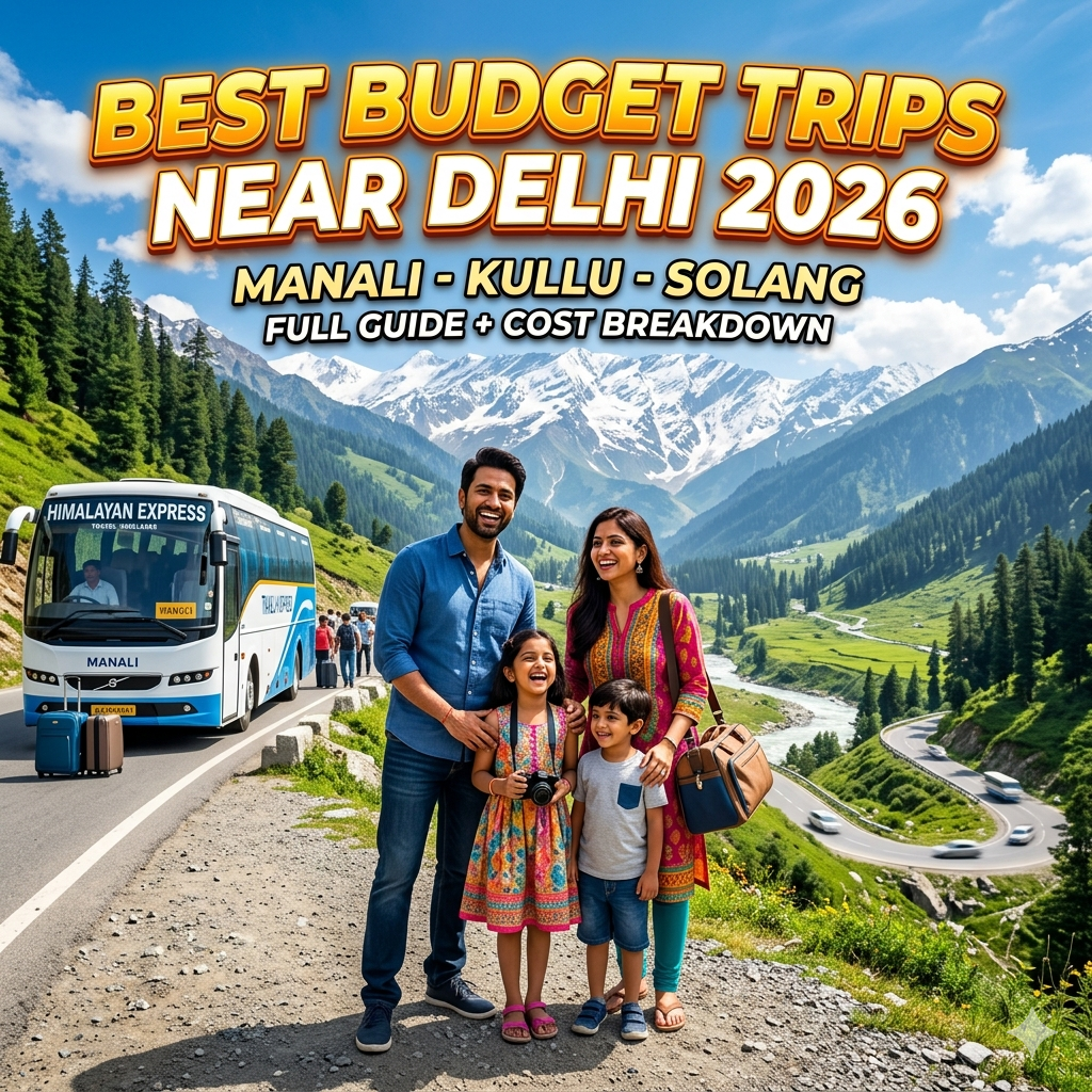 Best Budget Summer Vacation Destinations Near Delhi in 2026
