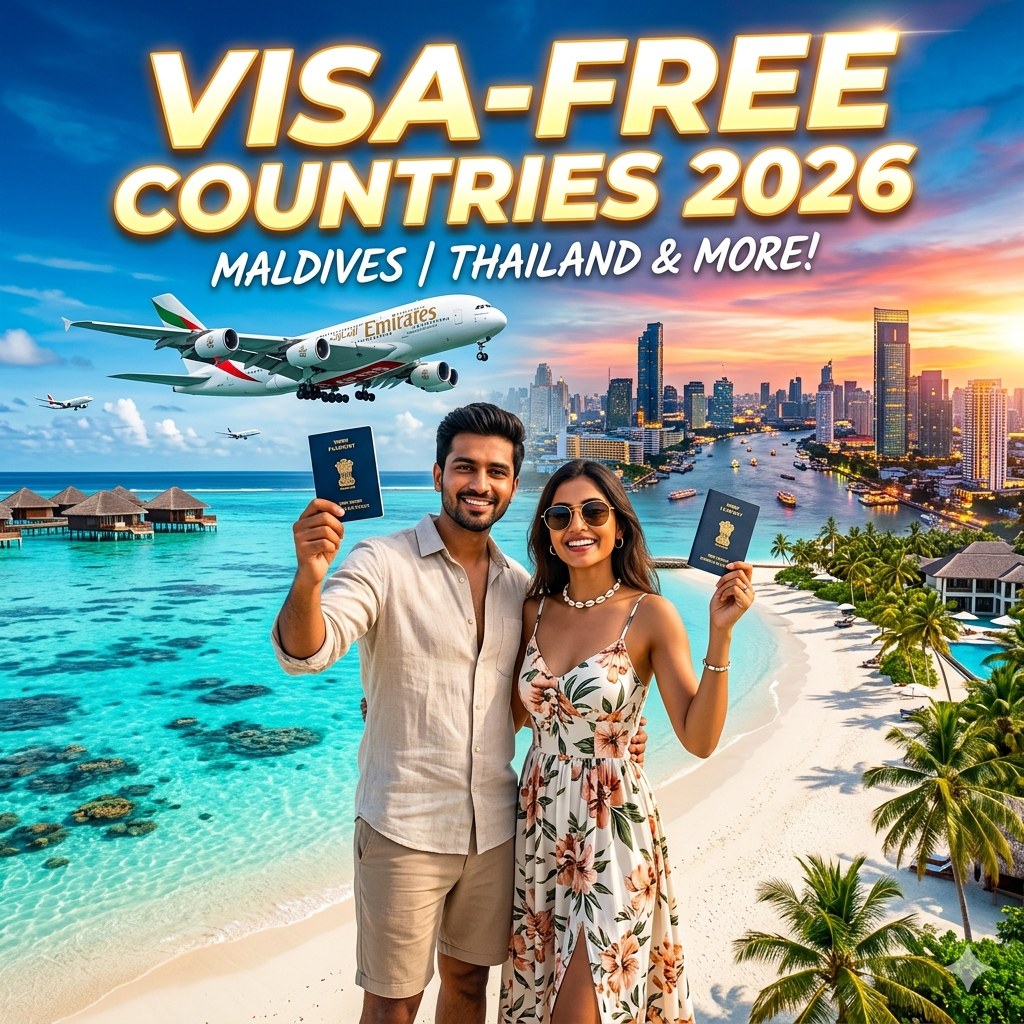 Top 7 Visa-Free Countries for Indians in 2026