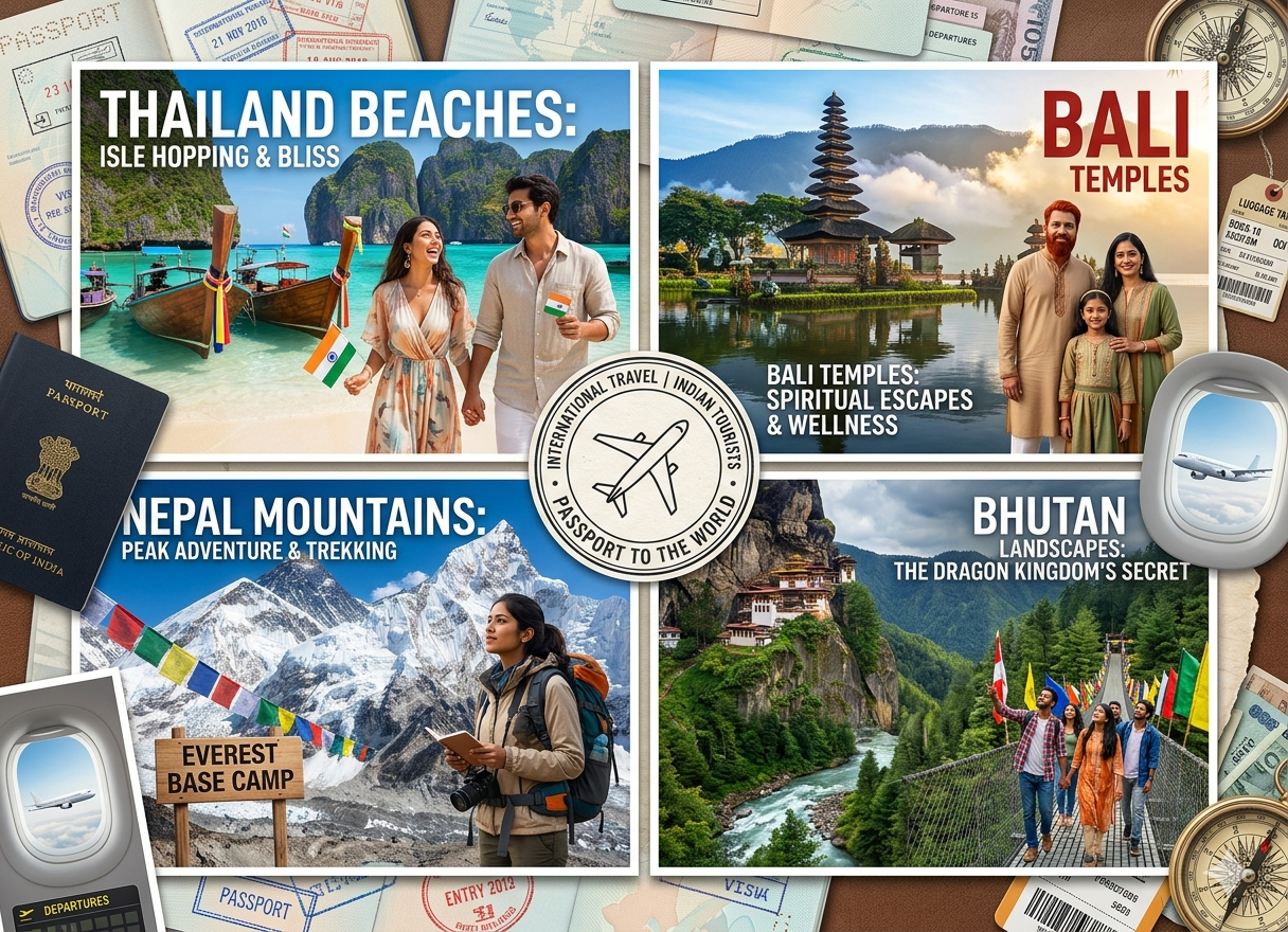 Top 7 Visa-Free Countries Indians Can Visit in 2026