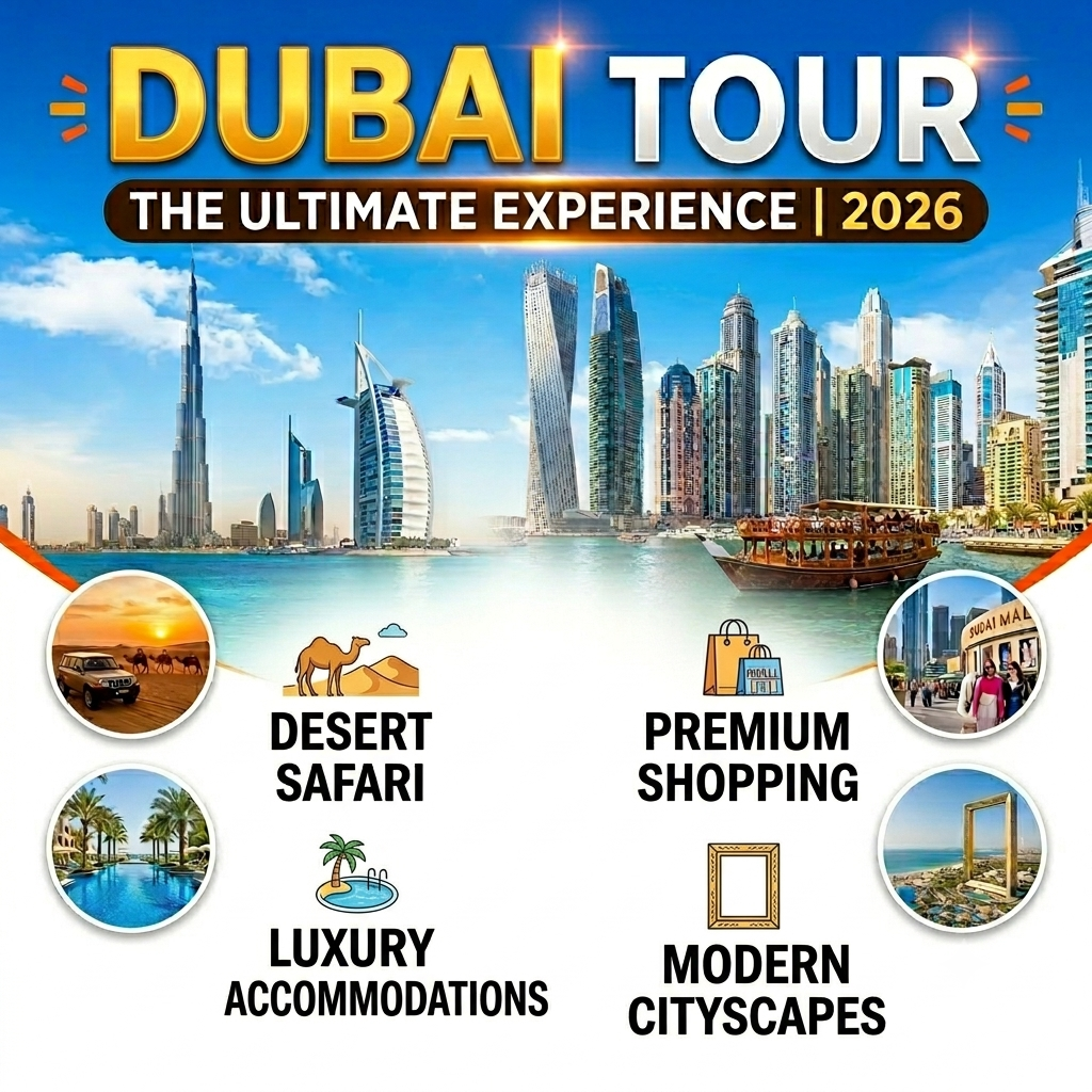 Dubai Tour Package from Rohini, Pitampura & Shalimar Bagh Delhi
