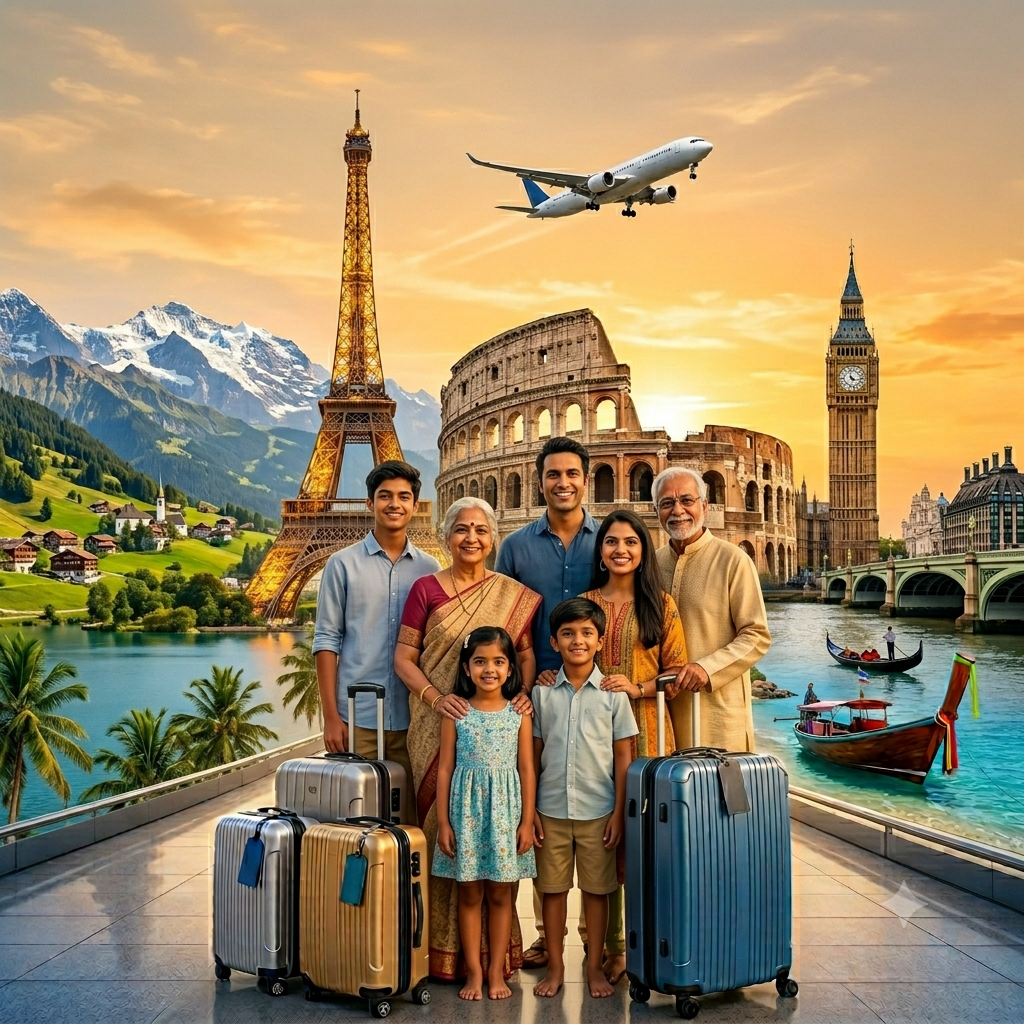 Europe Tour Package from Delhi